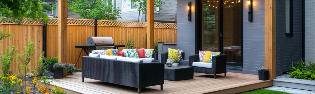 salon de jardin extérieur